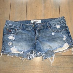 Hollister Light Wash Jean Shorts